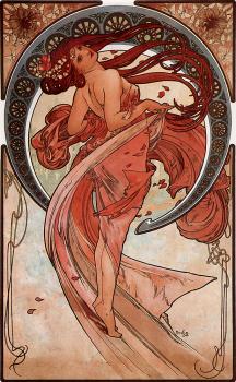 Alphonse Maria Mucha : Dance